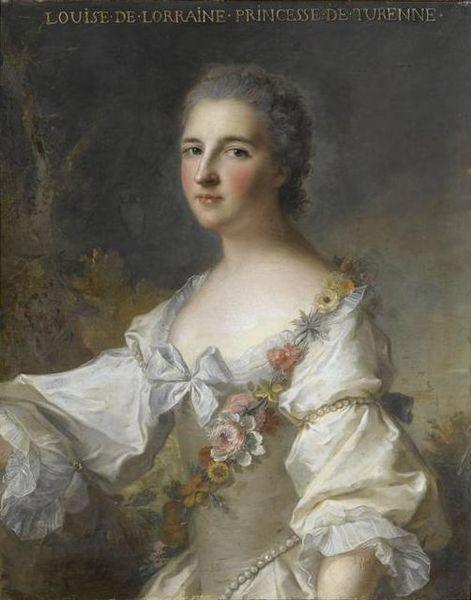Jean Marc Nattier Portrait of Louise Henriette Gabrielle de Lorraine Germany oil painting art